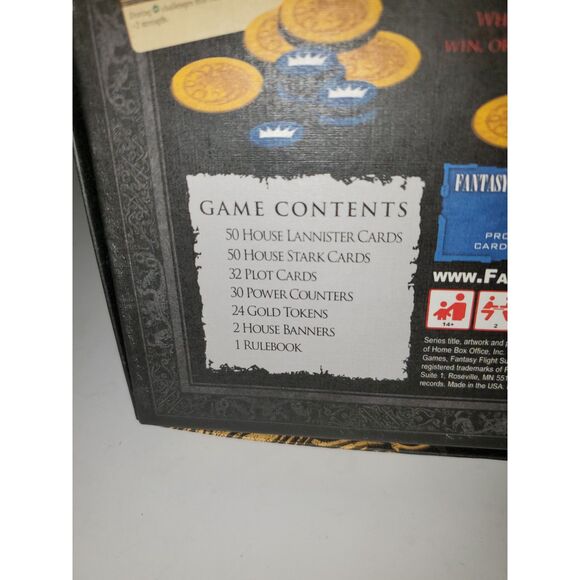 A Game of Thrones Card Game Complete HBO Intrigue Betrayal Power - Picture 10 of 14